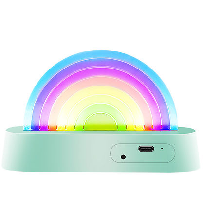 Lalarma Lampe - Tanzen Rainbow - 18x11x4 cm - Minze