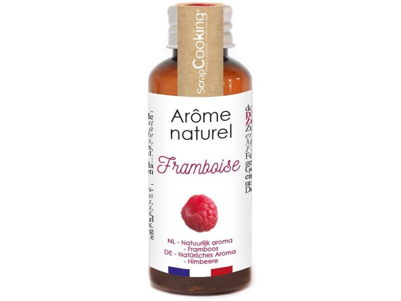 ScrapCooking Natürliches Aroma Himbeere 40 ml Aromatische Verführung für ein einzigartiges Geschmackserlebnis