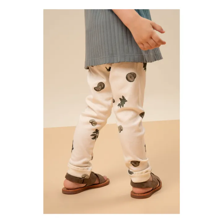 Studio Bohème Legging Rom Pom Fraîcheur | Ecru
