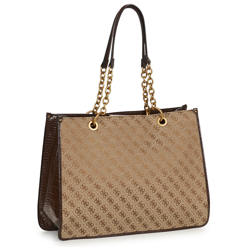 Guess - AVIANA TOTE Beige / Marrón