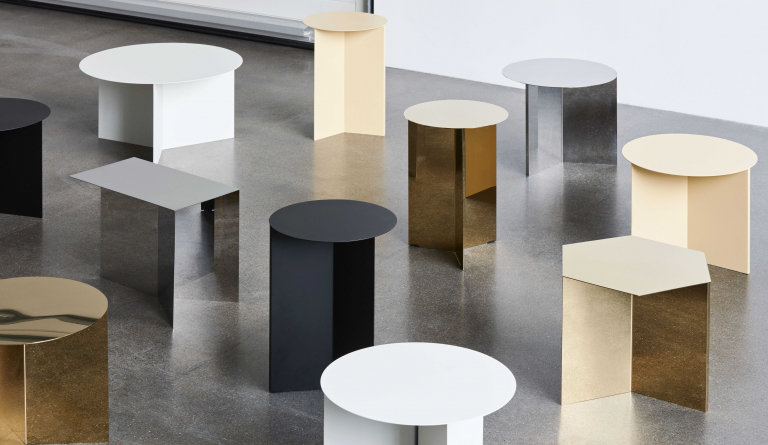 Hay Slit tafel hoog wit