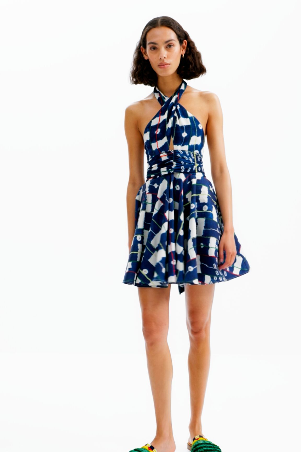 Robe dos nu courte Stella Jean