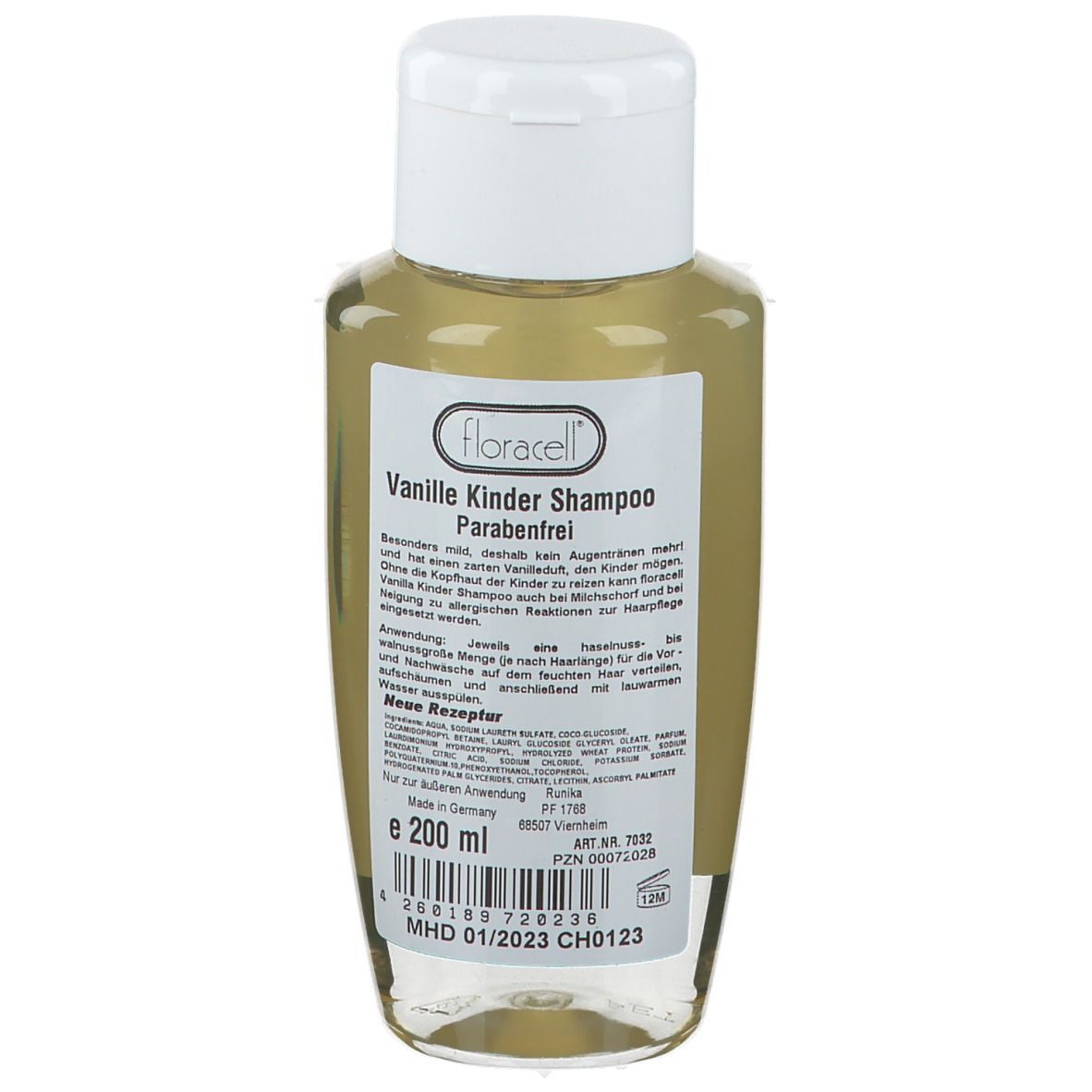 Vanilla Kindershampoo Floracell