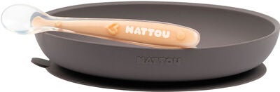 Nattou Soft Silicone Skje 4-pack