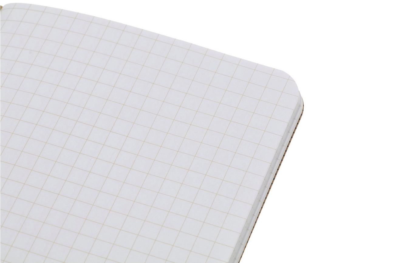 Field Notes Original Kraft FN-01 Graph 3-Pack, notitieboekjes