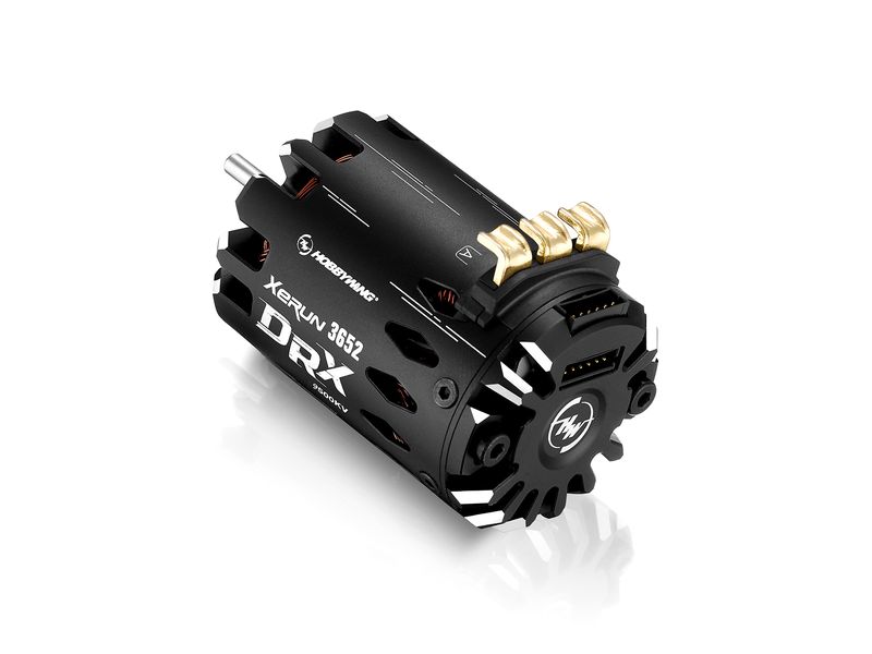 Hobbywing Brushless Sensored Motor Xerun DRX 3652SD 9500 kV Sensored Brushless Motor für 1:10 On-Road und Dragster Modelle