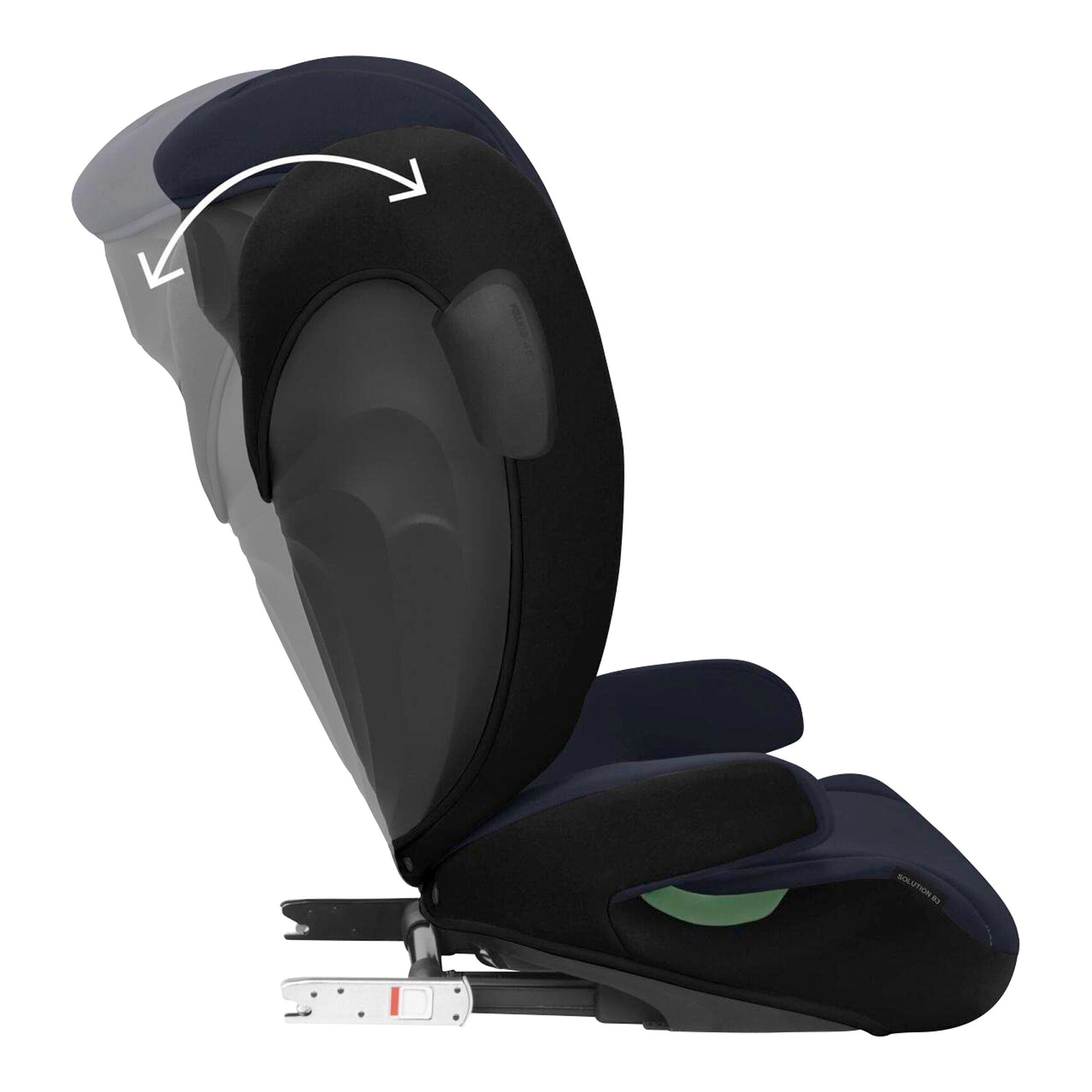 Cybex - SILVER Kindersitz Solution B3 i-Fix bay blue