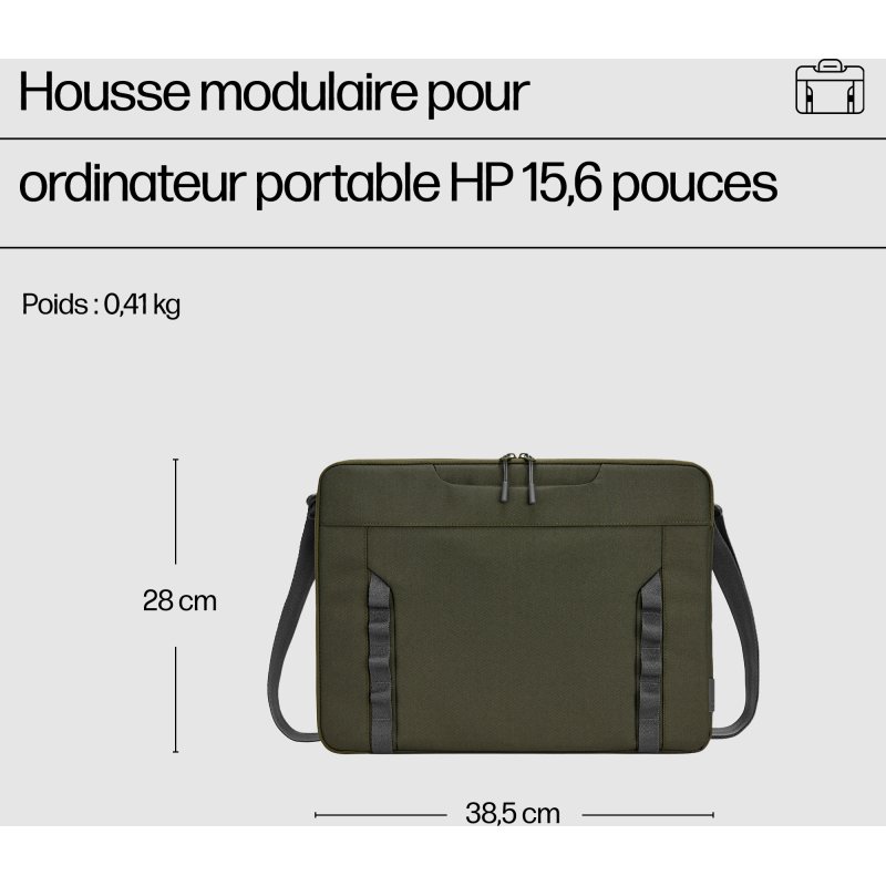 HP Housse modulaire pour PC portable 15,6 pouces