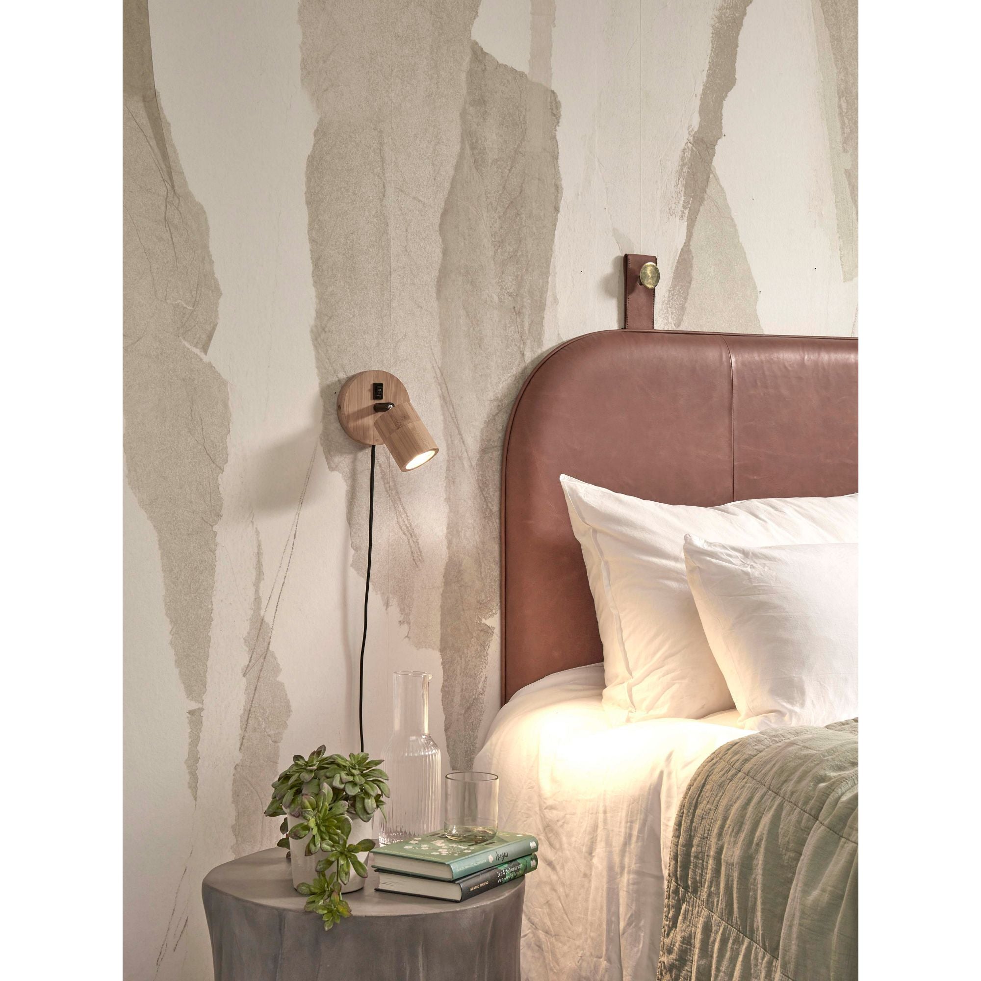 GOOD&MOJO Wandlamp Java - Bamboe - Ã12cm