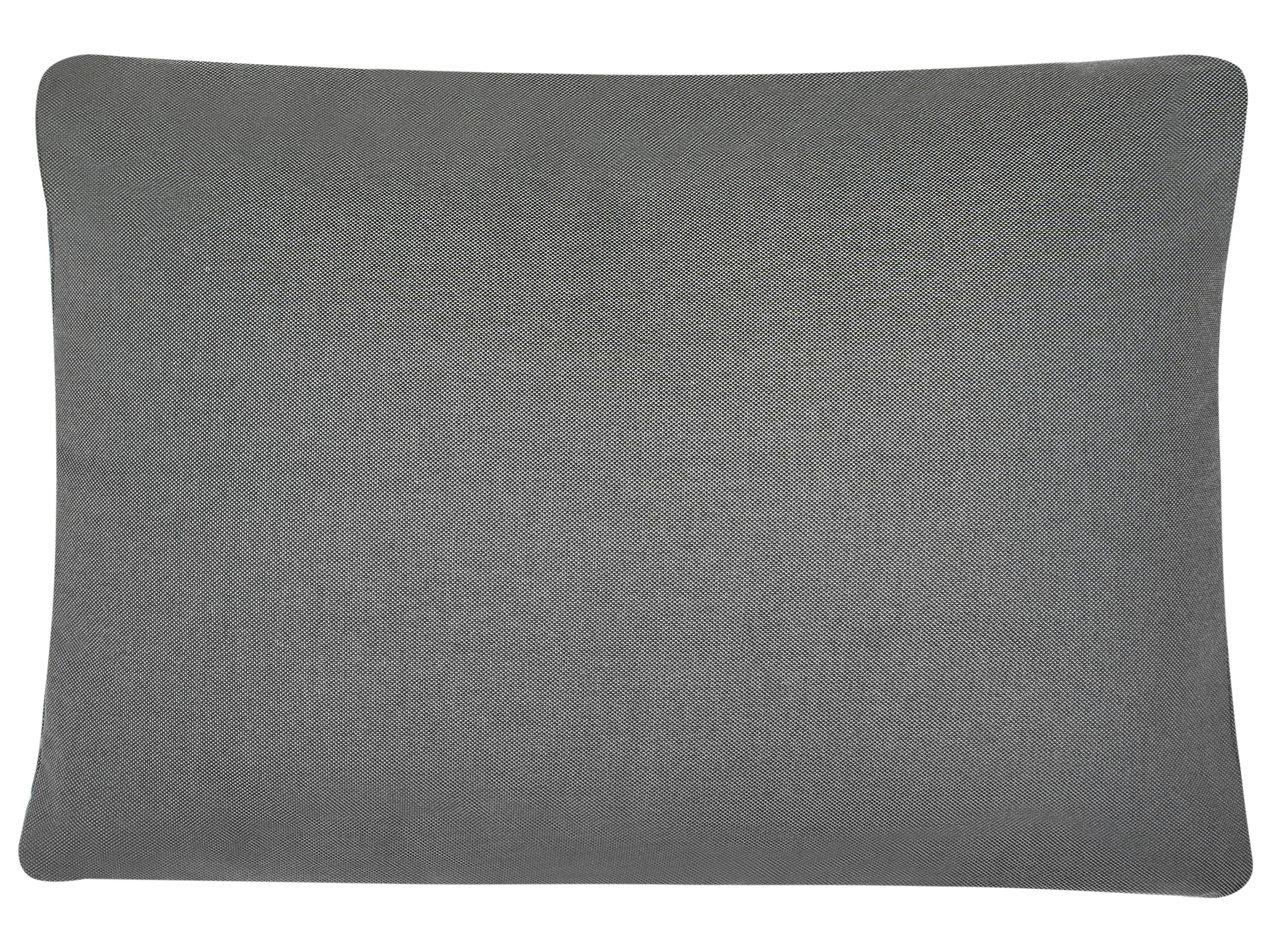 Loungeset met tafel 5-zits GELSO Metaal Donkergrijs