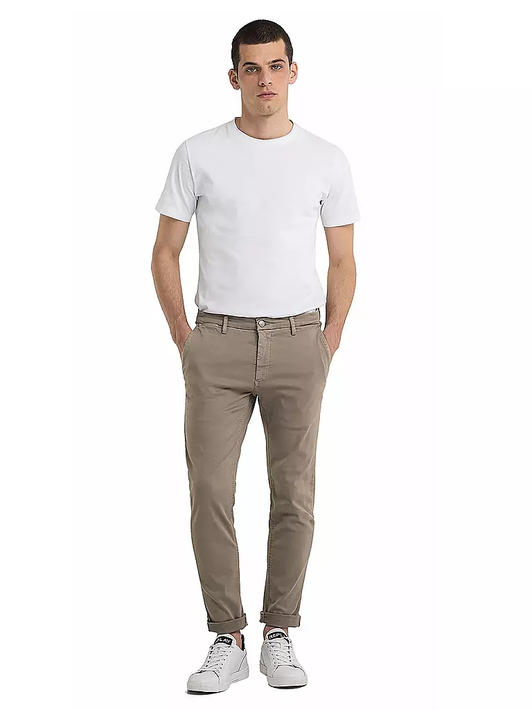 REPLAY Jeans Slim Fit ZEUMAR - Hyperflex beige