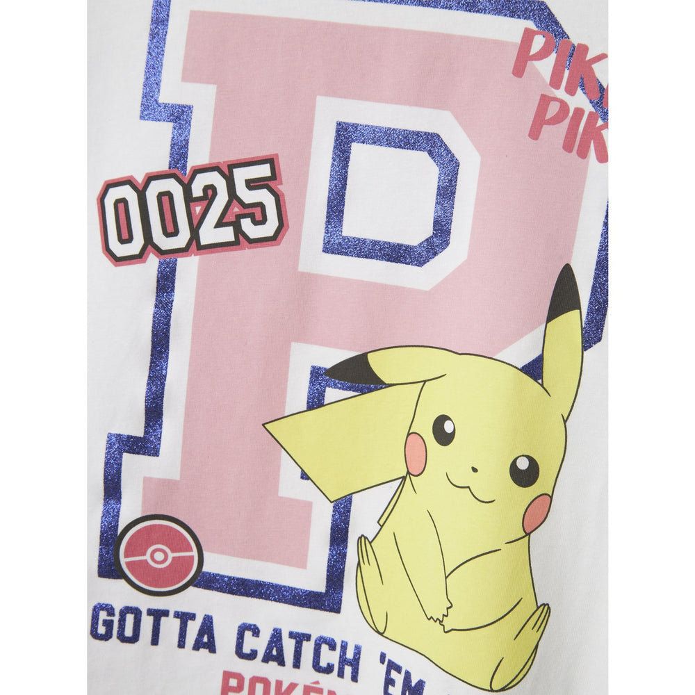 Køb Name It Bright White Nkfjixa Pokemon Ss Rlx Top Box Noos Sky