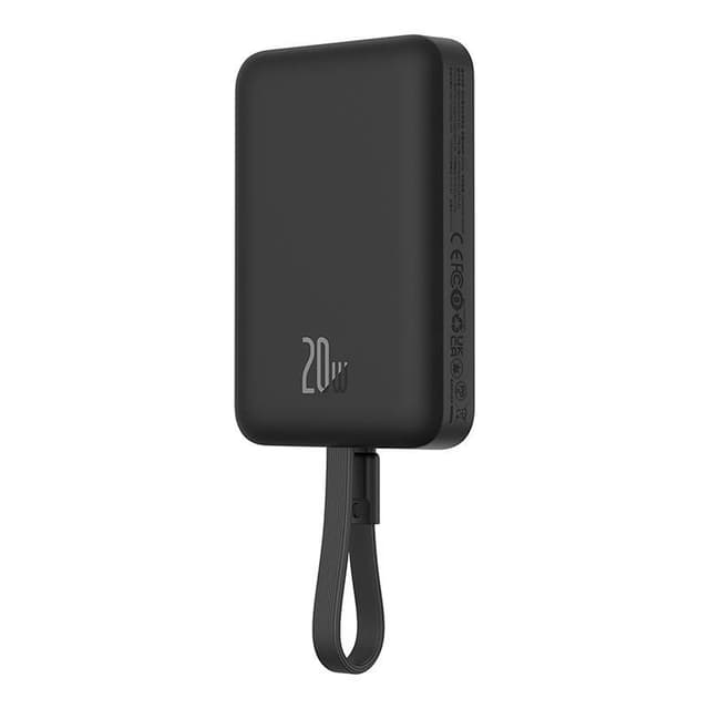Powerbank Baseus Magnetic Mini 10000mAh, Lightning 20W MagSafe (sort)