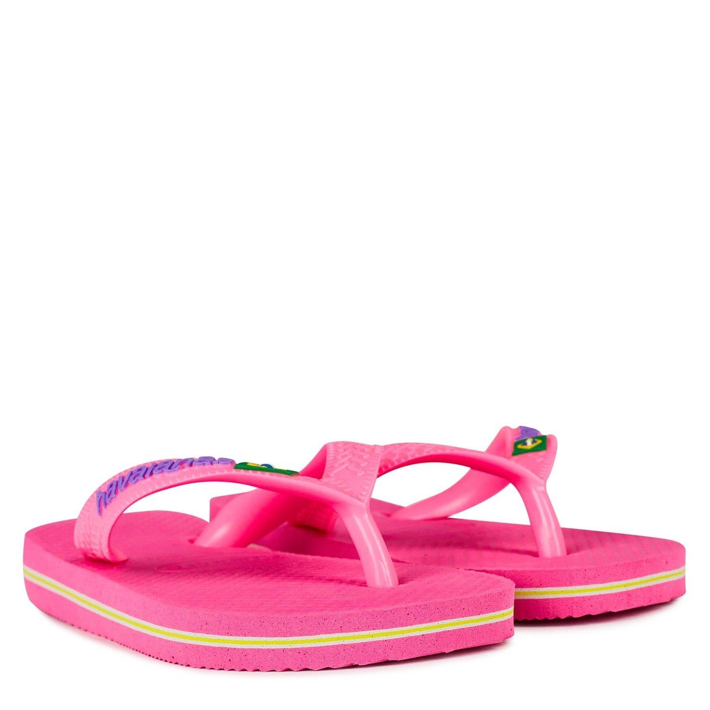 Havaianas Brasil Logo Flip Flops
