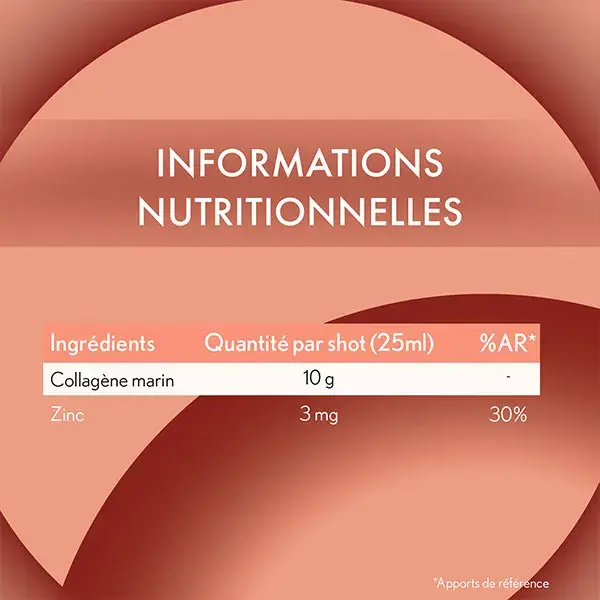 Suplemento alimentar antienvelhecimento Oenobiol Derma Expert com colágeno marinho, 10 doses.