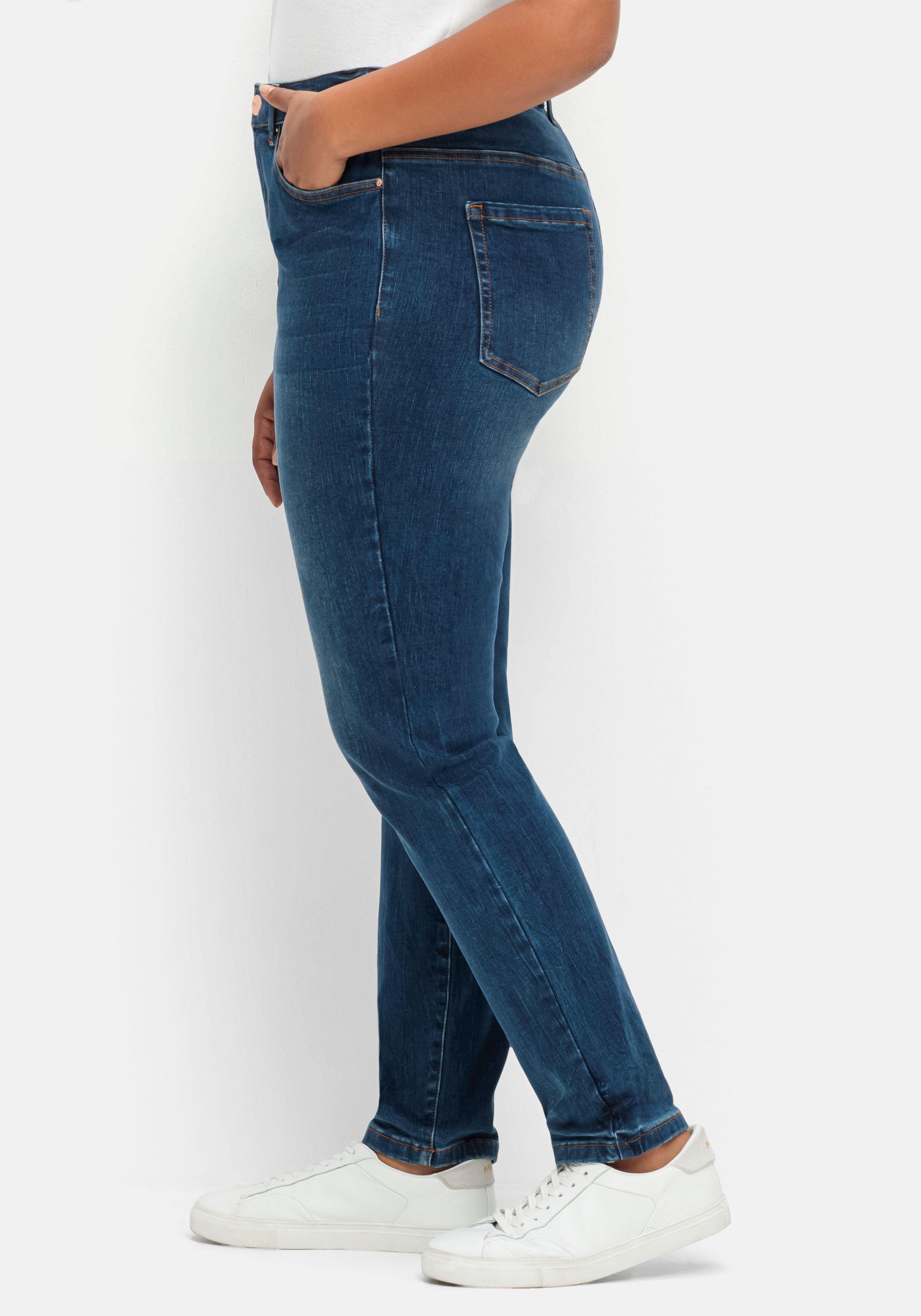 Skinny Stretch-Jeans mit Bodyforming-Effekt