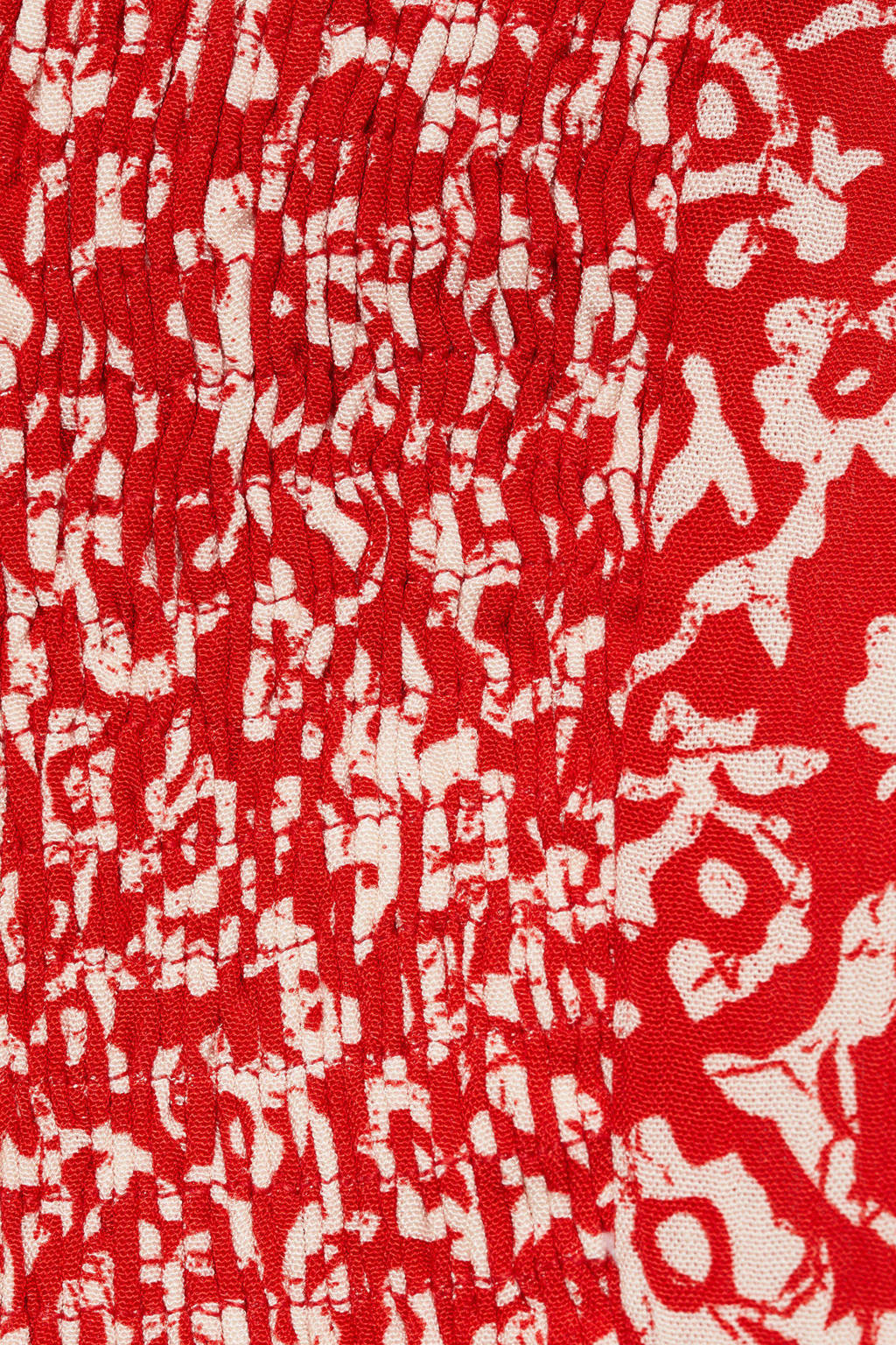 MANGO TEEN T-shirt met all over print rood/beige