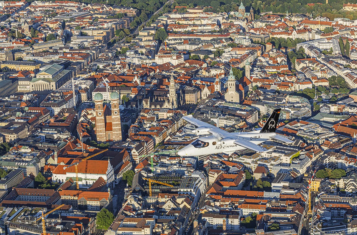 Rundflug München und Fünfseenland
