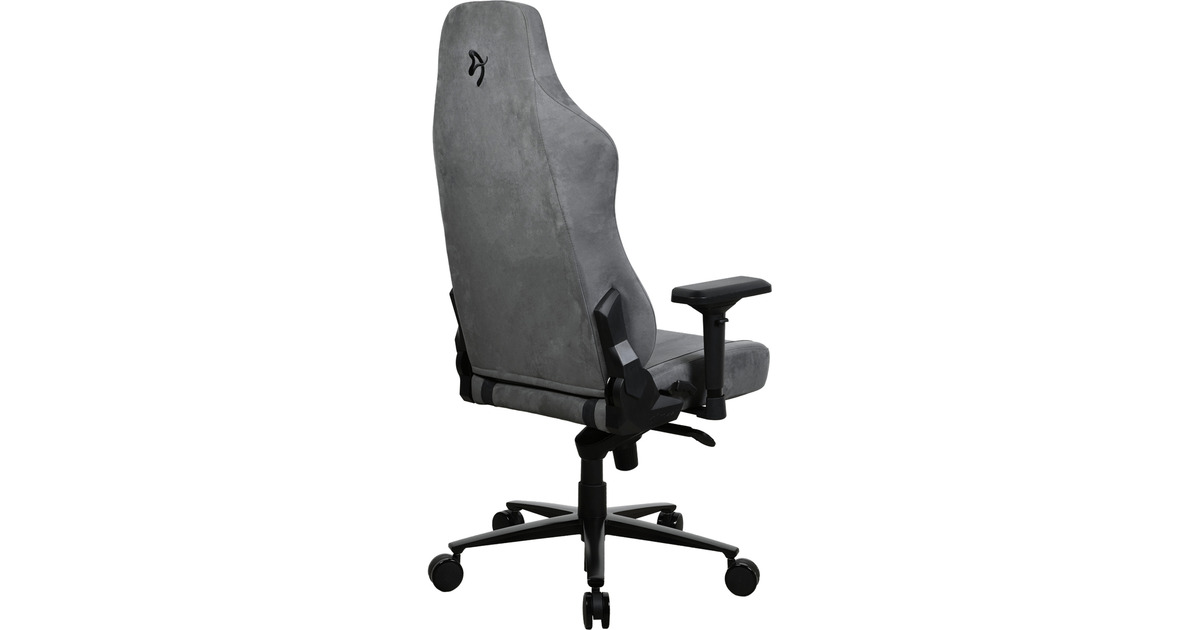 ArozziVernazza Supersoft Fabric - Anthracite gamestoel  (Antraciet)