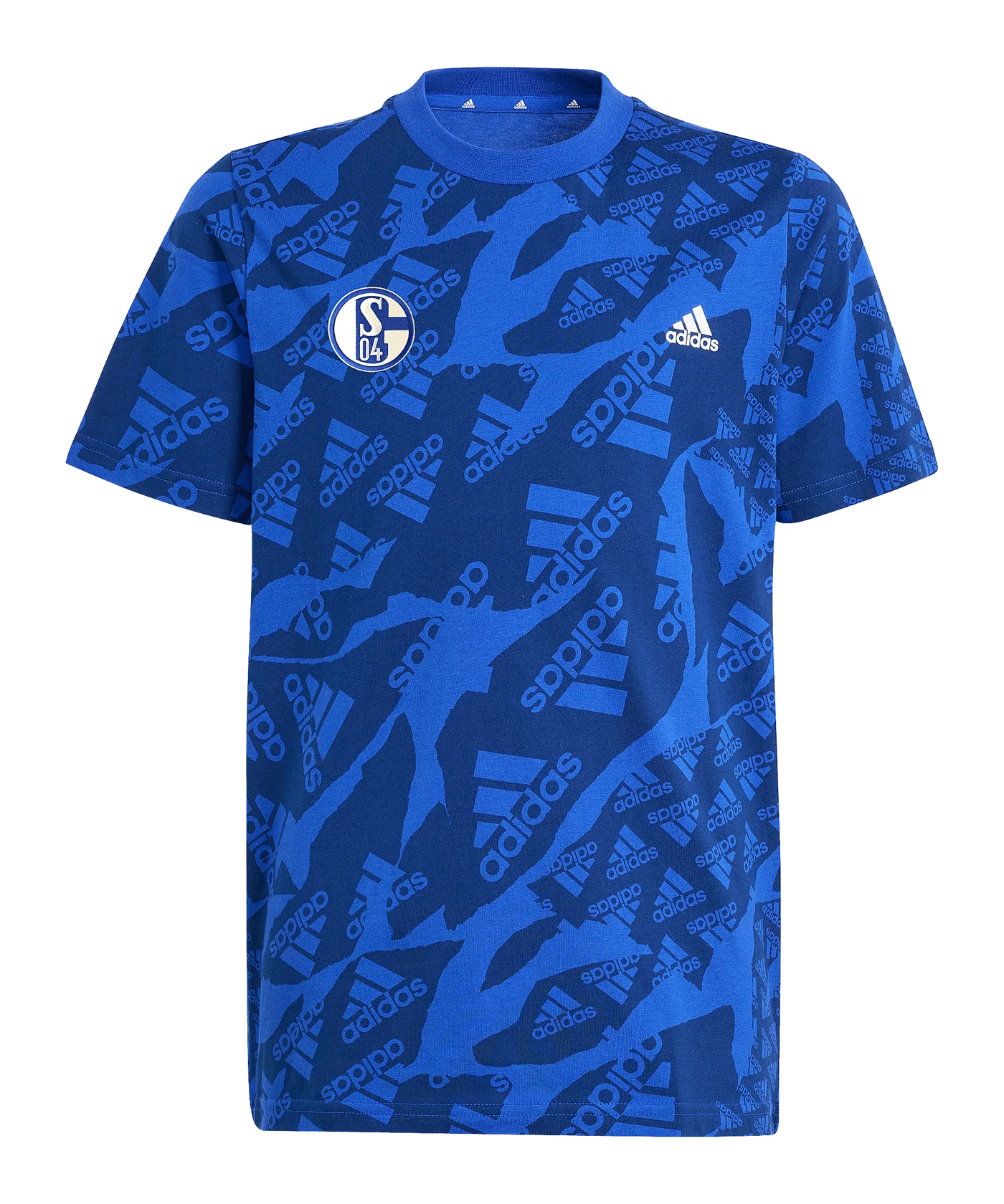 adidas FC Schalke 04 Camlog T-Shirt Kids Blau