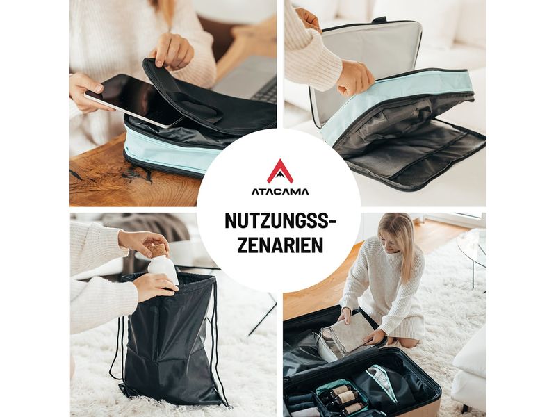 Atacama Premium Kompressions Packwürfel 8er-Set Reisewürfel