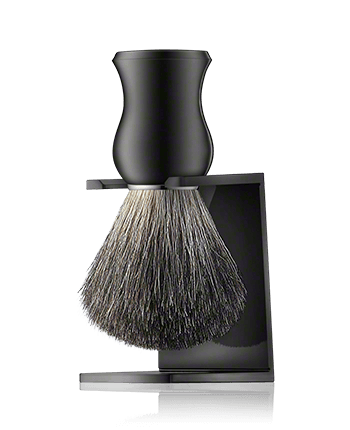 Erbe Solingen Rasier-Set Dachshaar-Pinsel mit Halter, schwarz 2-teilig