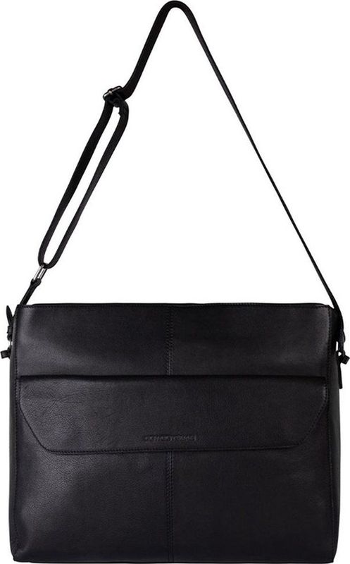 Cowboysbag - Camrose - Laptop Bag - Zwart - Leer