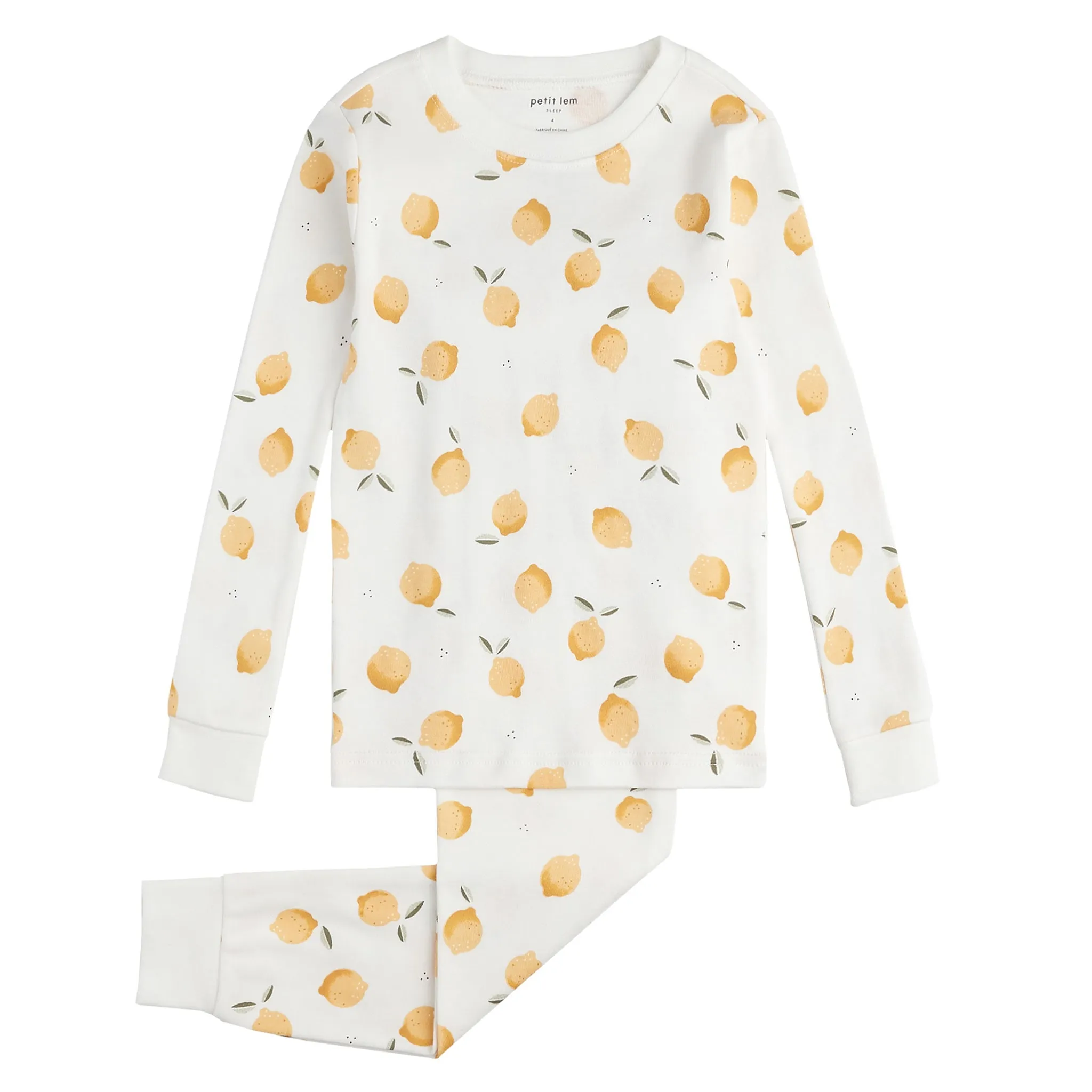 Petit Lem Pyjama Citrons 2-6x