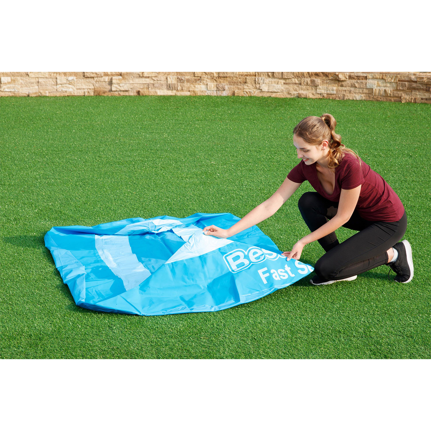 Bestway Fast Set 183 cm zwembad - Blue
