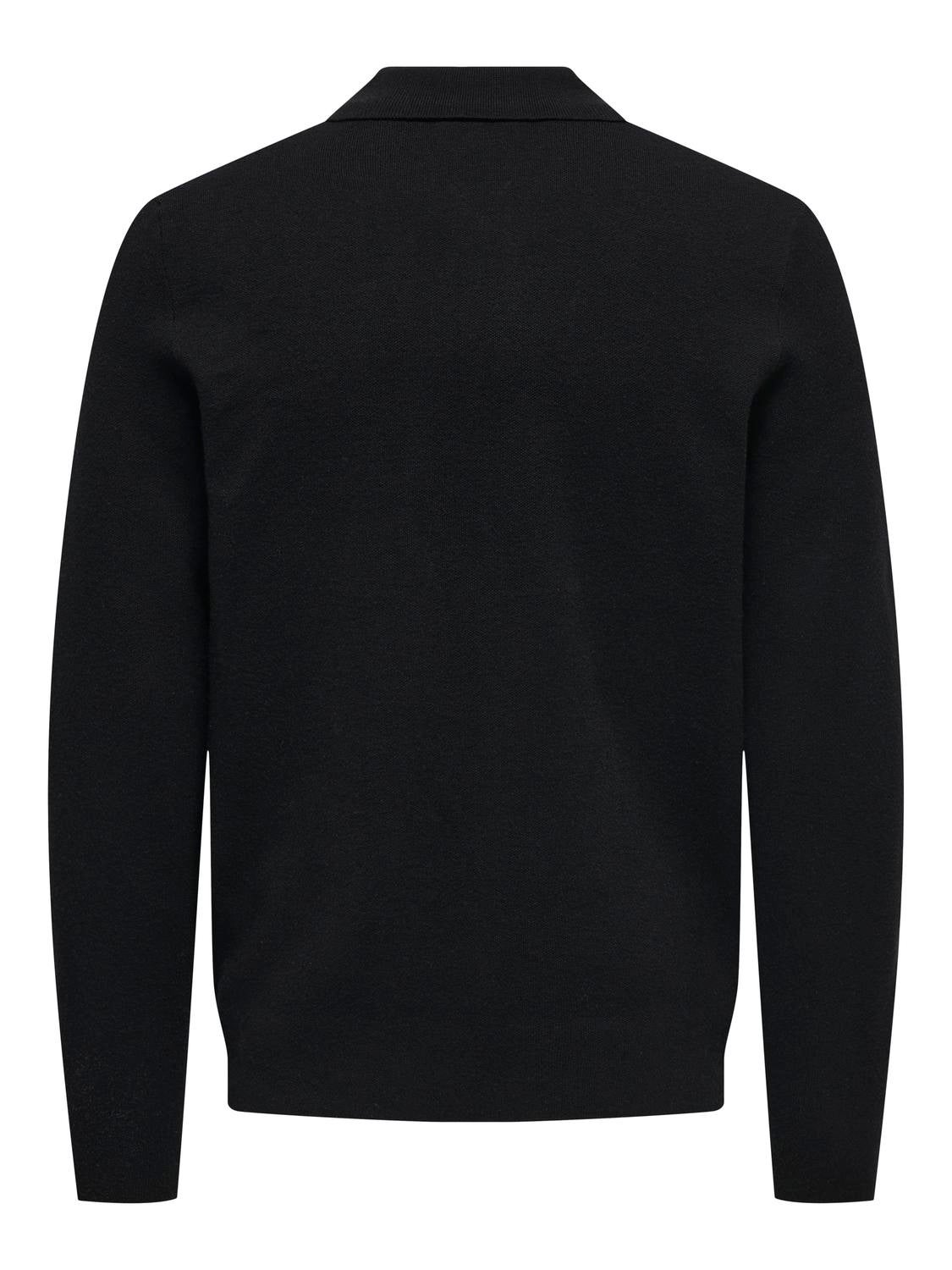 ONSCOOPER Pullover Black
