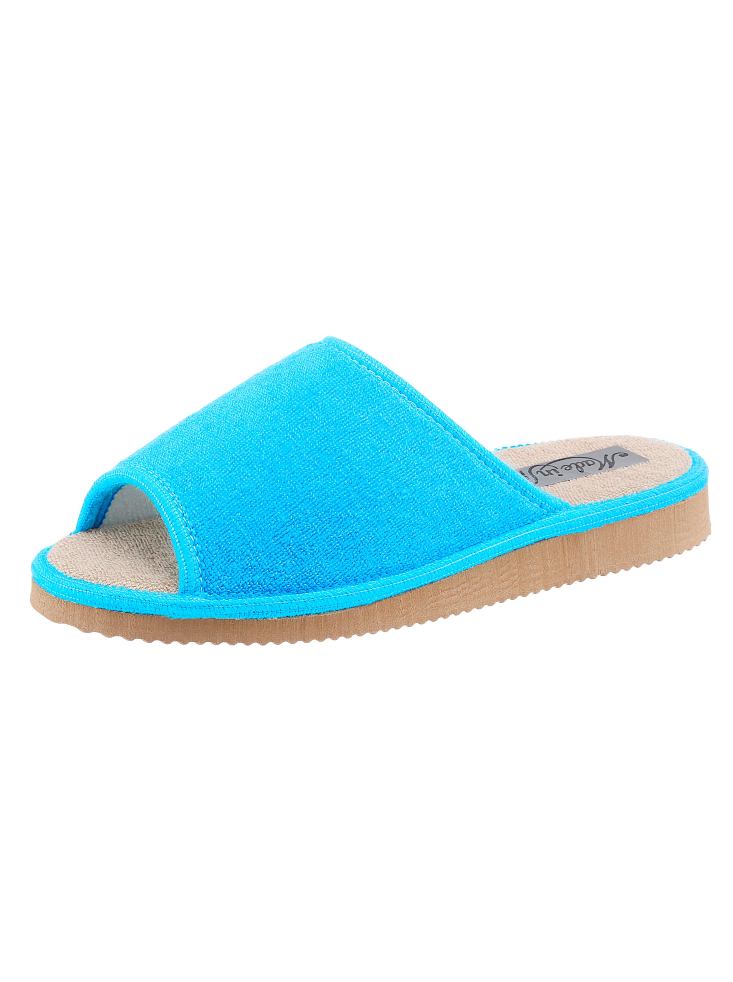 Pantoffel in türkis