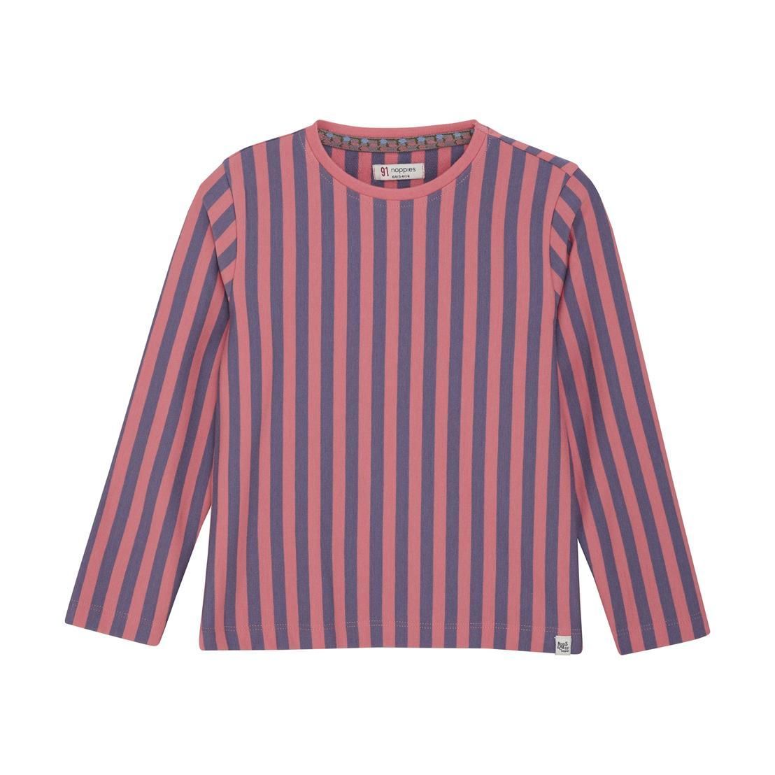 Noppies Kids Longsleeve Piedmont - Stripe Pattern Pink
