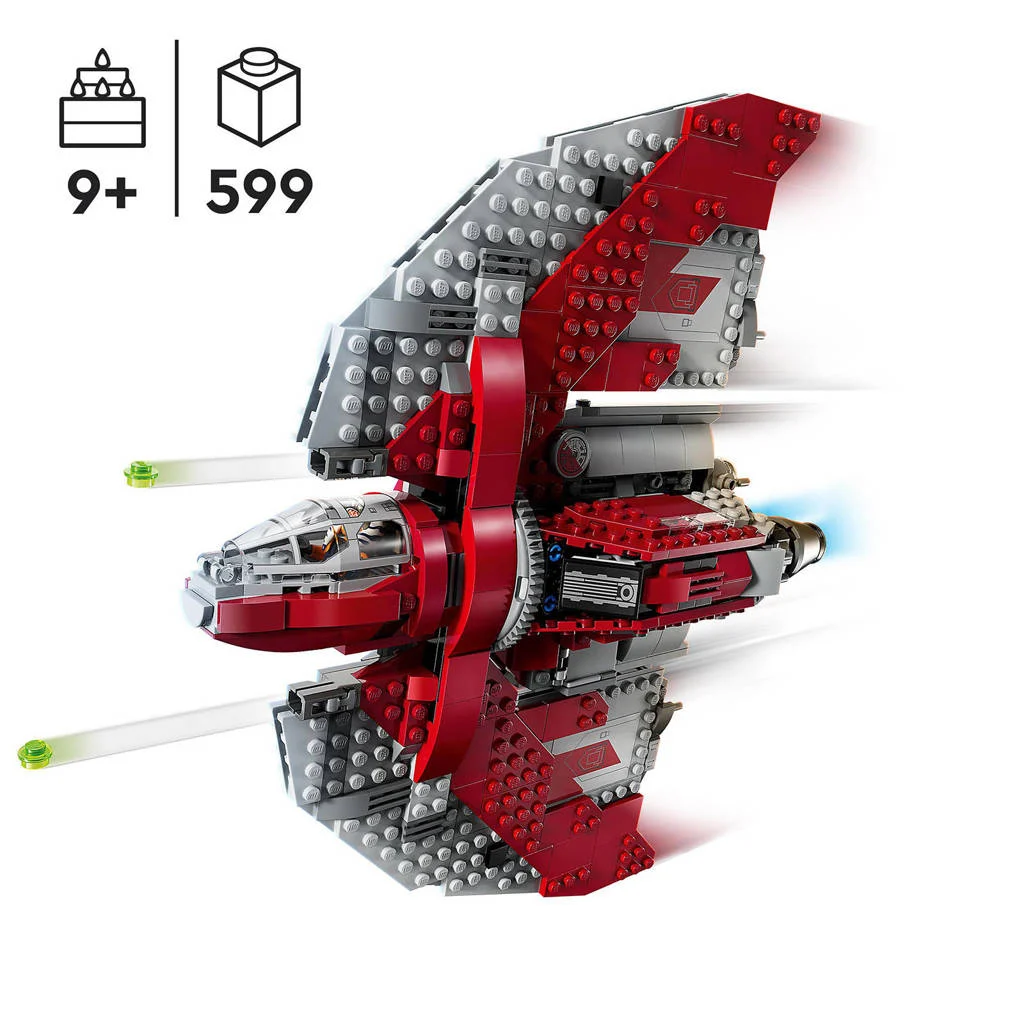 Verbluffend goedAhsoka Tano's T-6 Jedi shuttle Constructie Speelgoed Ruimteschip Set 75362