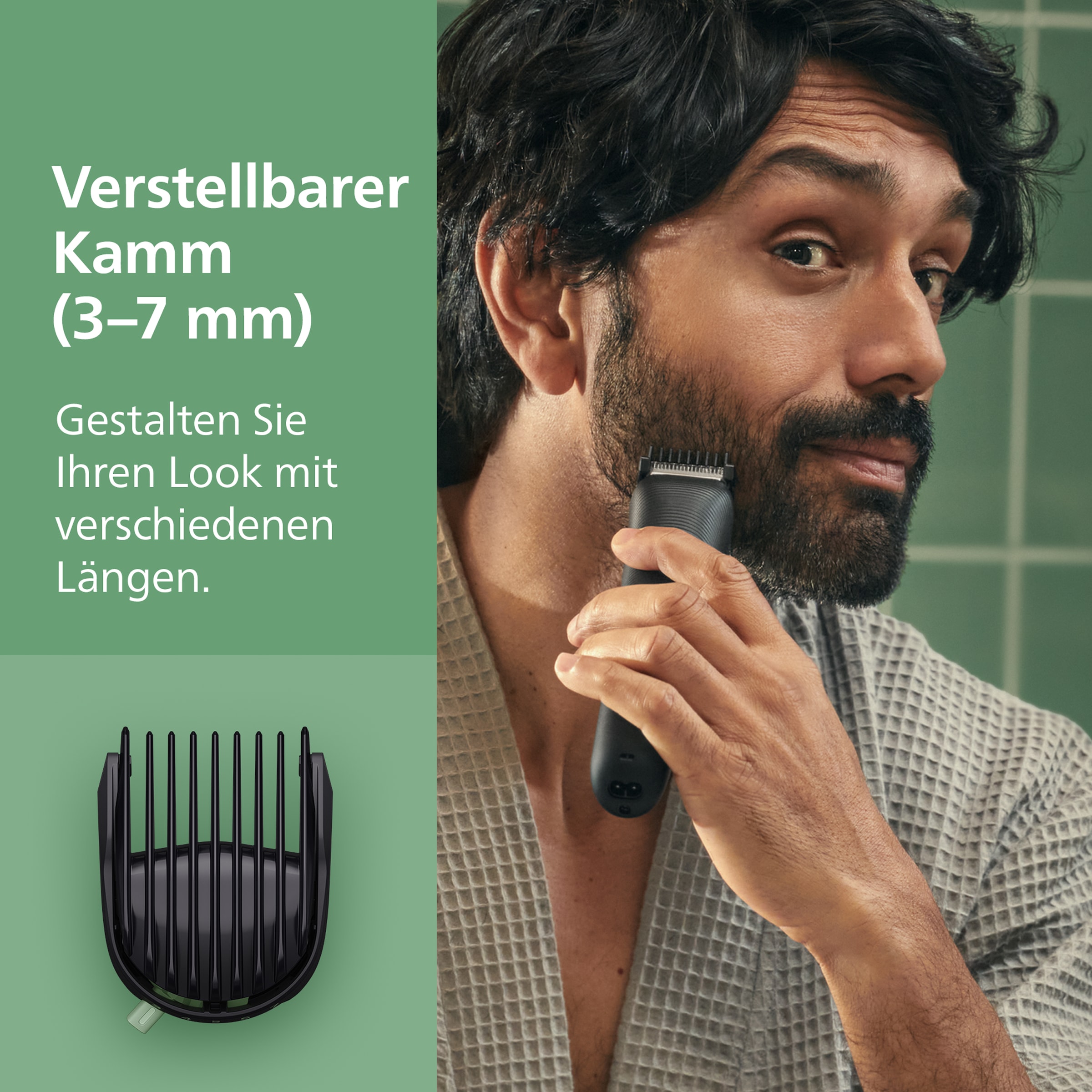 Philips Multifunktionstrimmer »Series 3000 MG3945/15« 9 Aufsätze 9-in-1-Trimmer für Gesicht, Körper und Kopfhaare