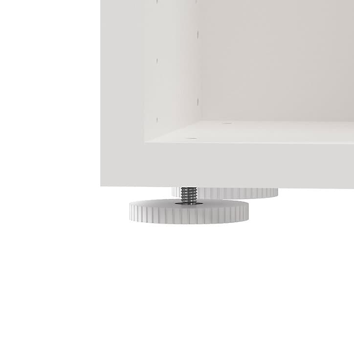 Caisson blanc GoodHome Atomia H. 187,5 x L. 37,5 x P. 45 cm