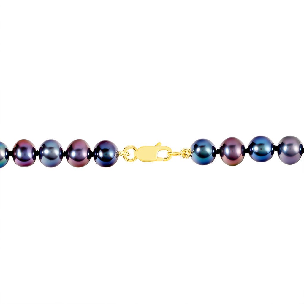 Collier Severiane Or Jaune Perle De Culture