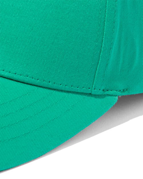 casquette enfant avec rabat coton vert
