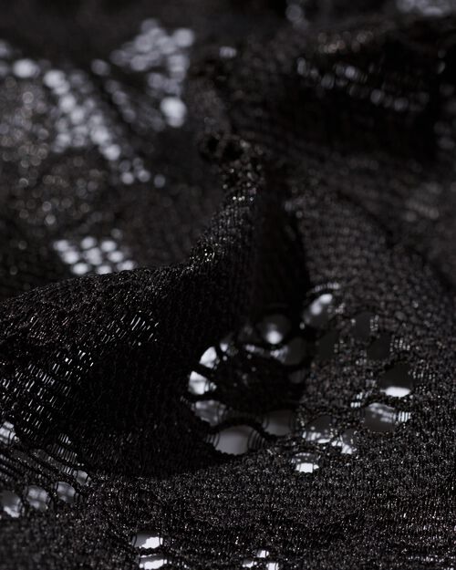 slip brésilien femme micro avec dentelle noir