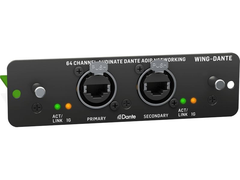 Behringer Expansion Card Wing-DANTE 6-Kanal-Analog-Digital-Wandler