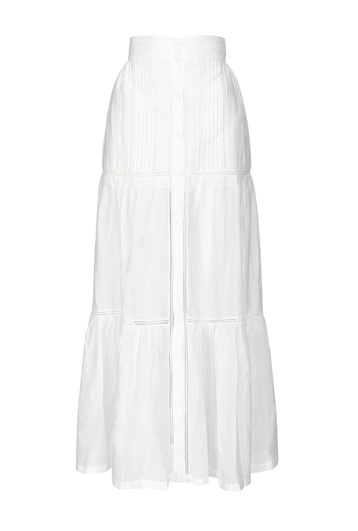 Jupe longue | Blanc