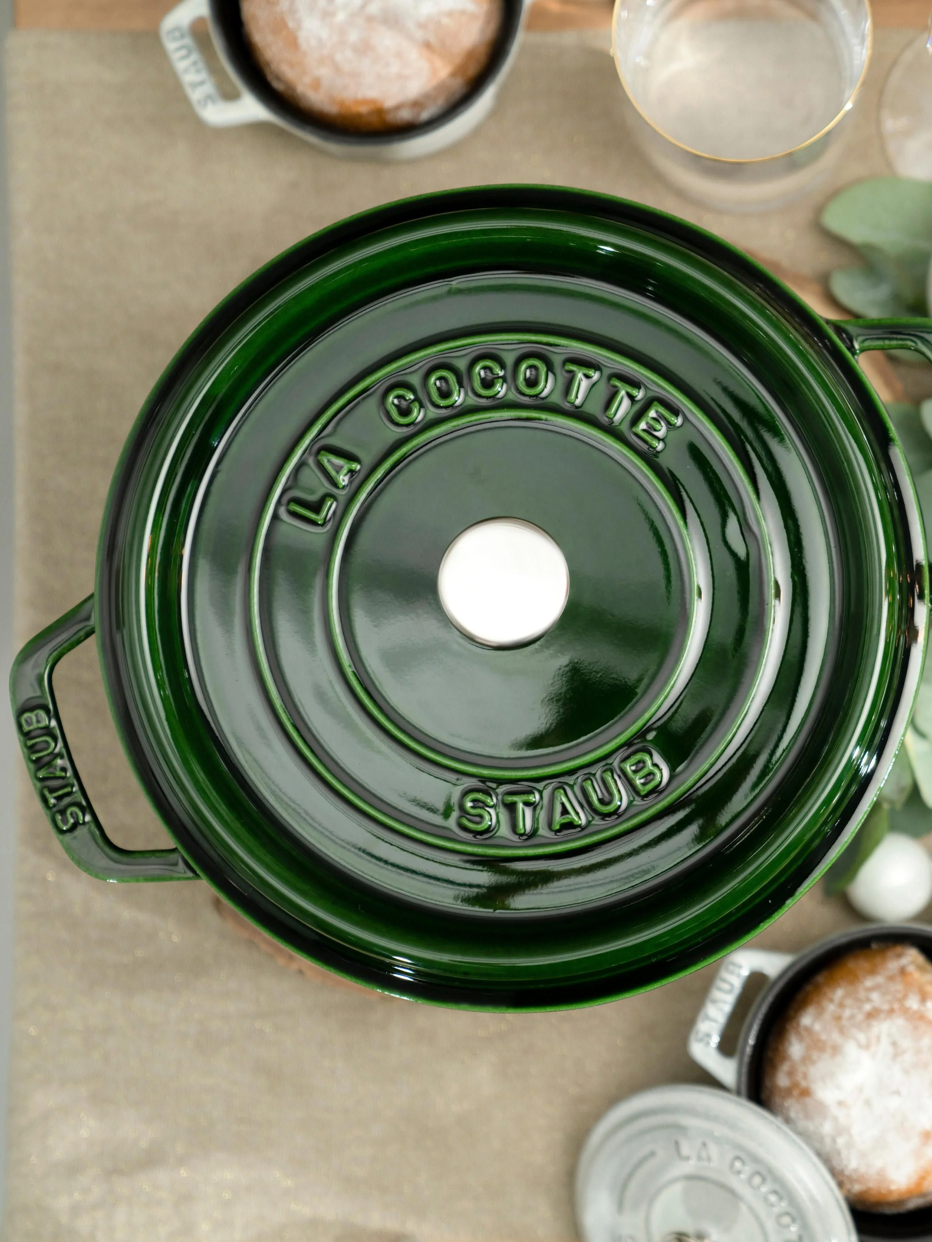 Ronde braadpan La Cocotte uit gietijzer