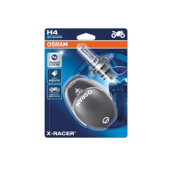 Osram 2x Lâmpadas X-Racer H4 60/55W 12V P43t - 64193XR-02B