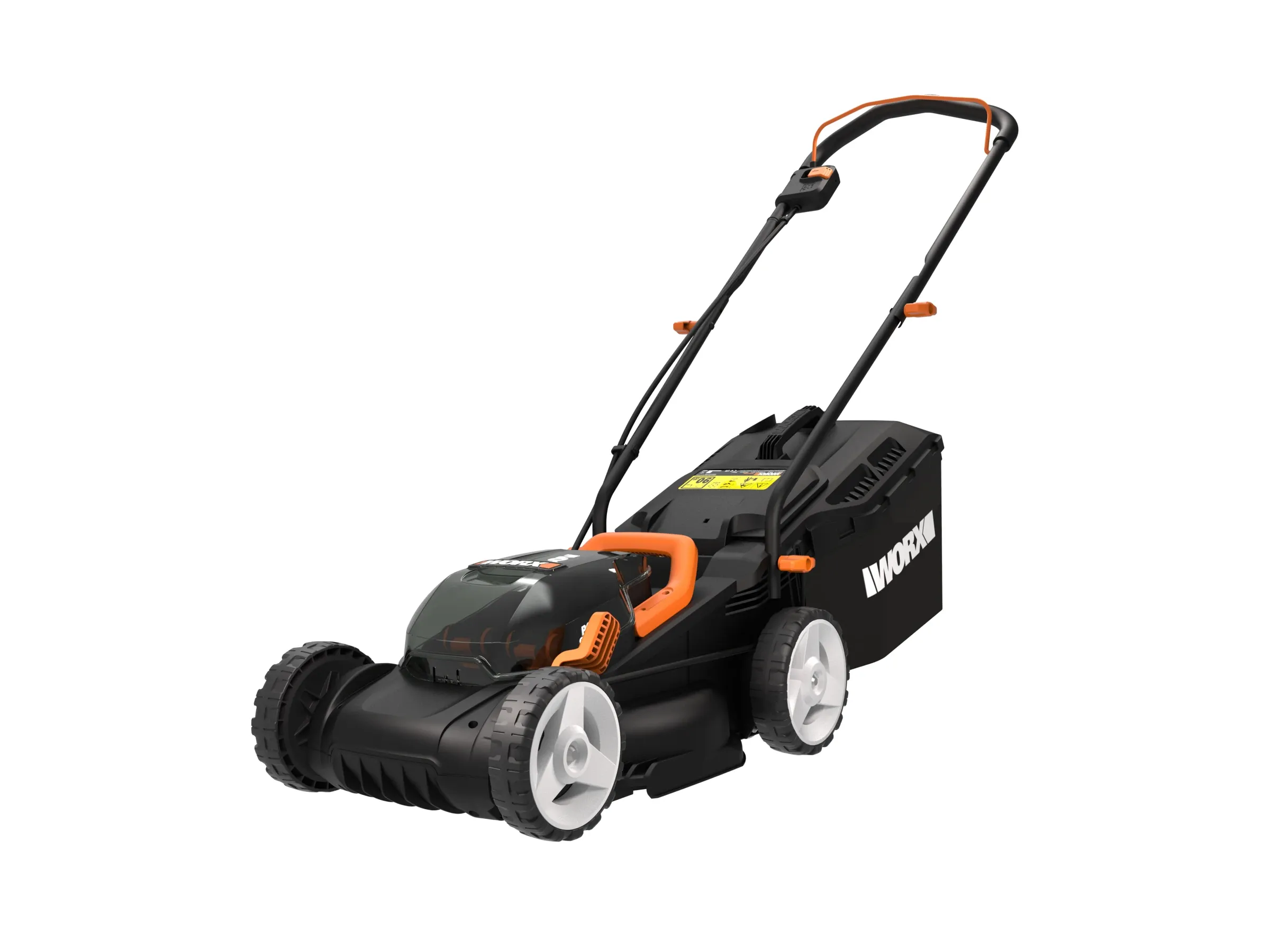 Worx Akku-Rasenmäher WG779E.1 40 V (2 x 4 Ah 20 V Akkus) 30 l Fangkorb