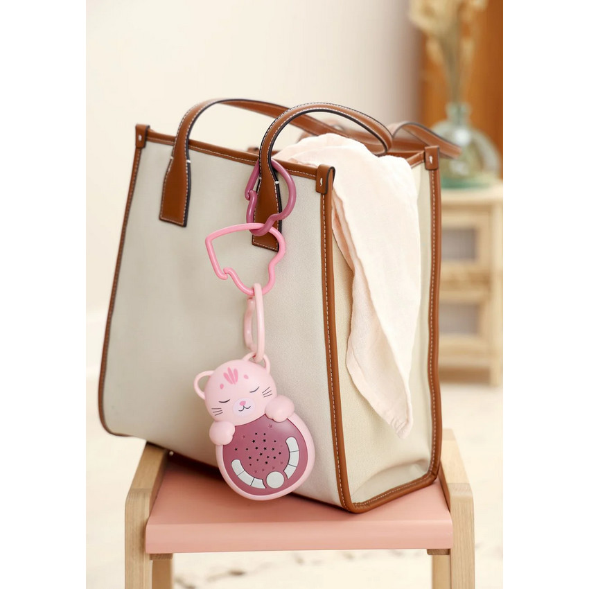 Veilleuse Sweet Dreamz on the go - Chat rose