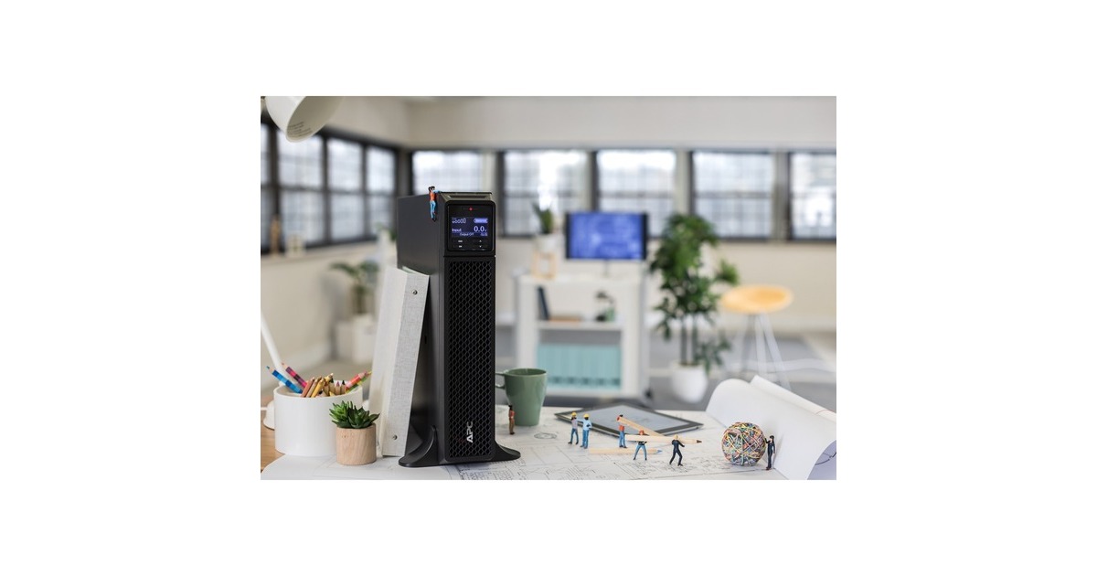 APCSmart-UPS On-Line SRT3000XLW-IEC ups  (Zwart, 3000VA, 6x C13, 2x C19 uitgang, 208V/230V input)