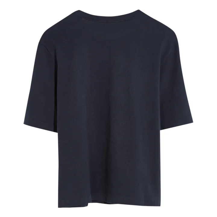 Bellerose T-shirt Go Milow | Bleu marine