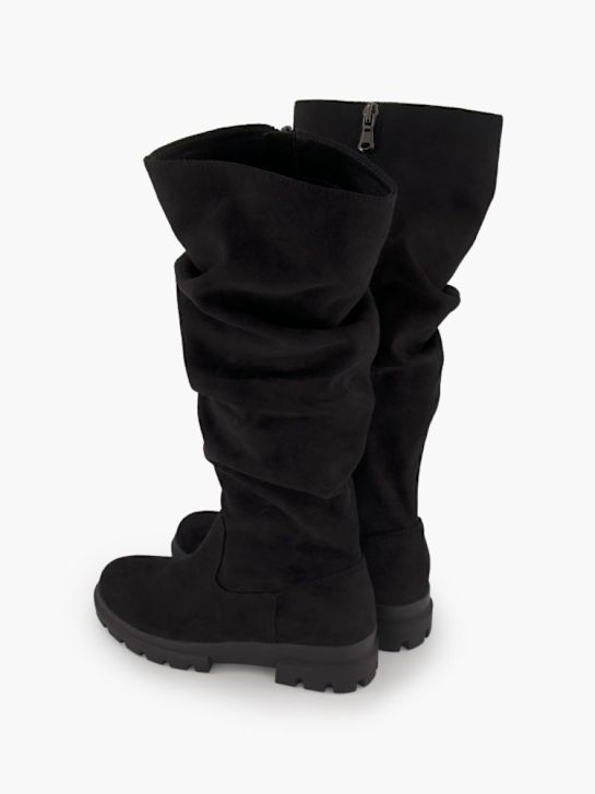 Graceland Hoher Stiefel Schwarz