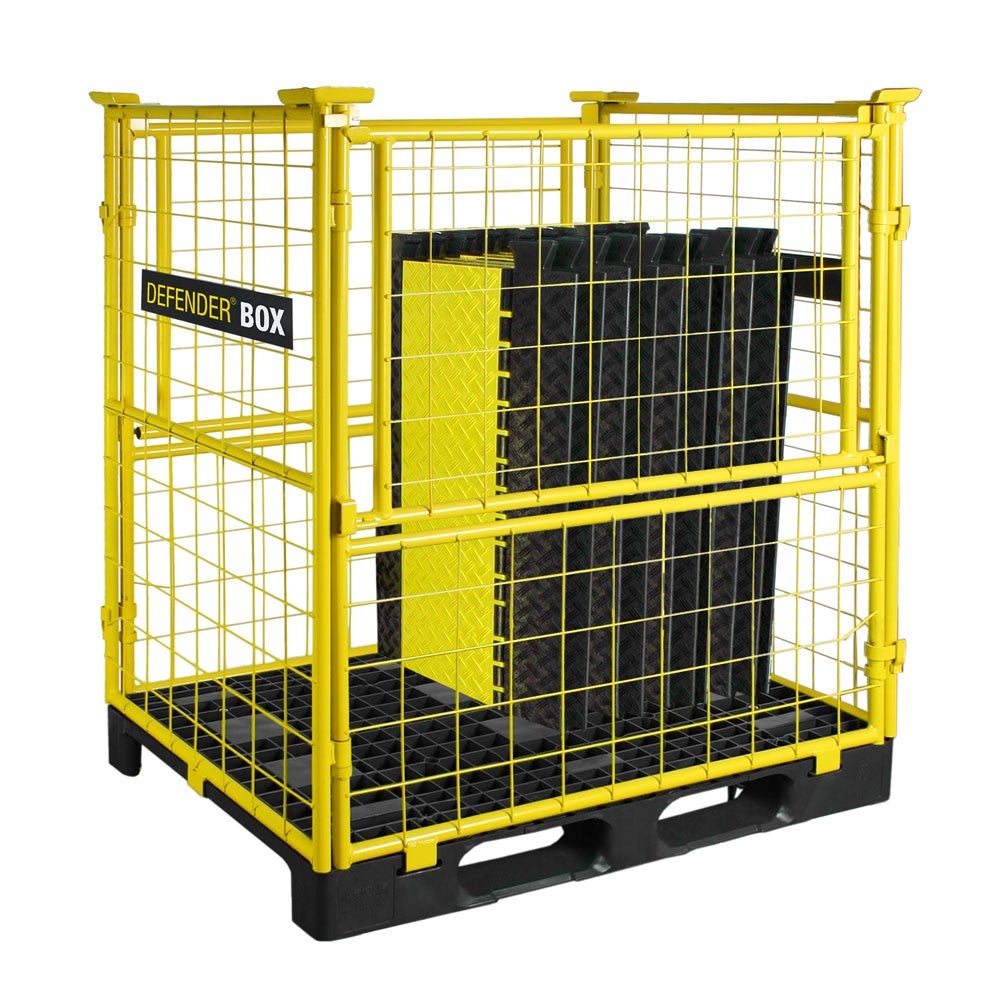 Defender III kabelbrug met scharnierende topplaat