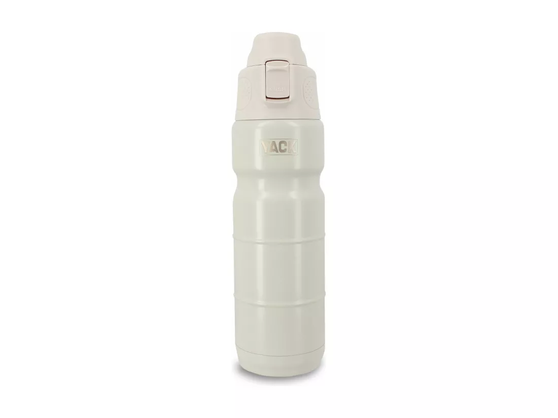 Yack - Bouteille Isotherme Yack 50cl En Acier Inoxydable Blanc