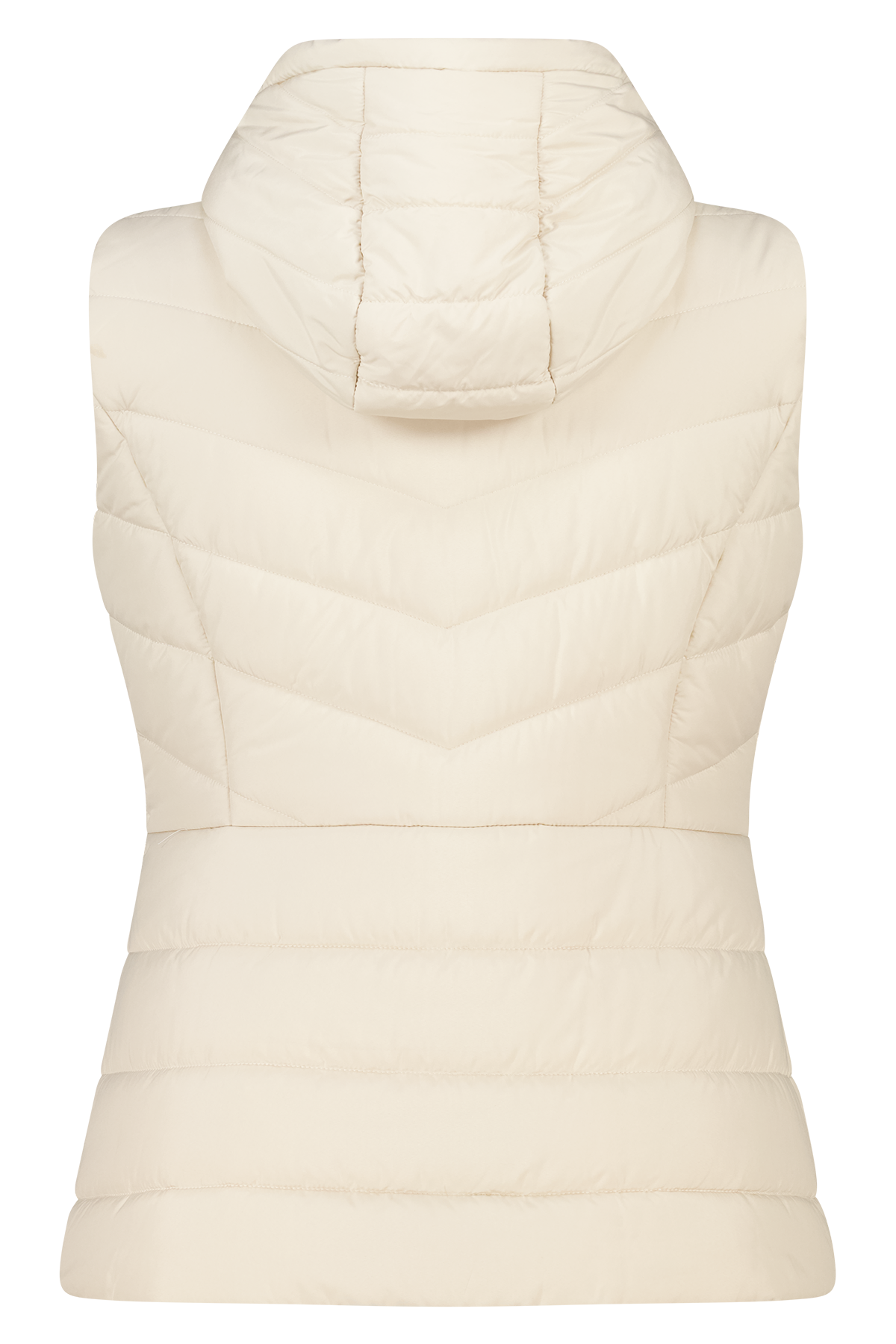 Gewatteerde bodywarmer met capuchon Kit